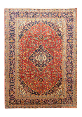 Tappeto Persero - Keshan - 345 x 251 cm - rosso