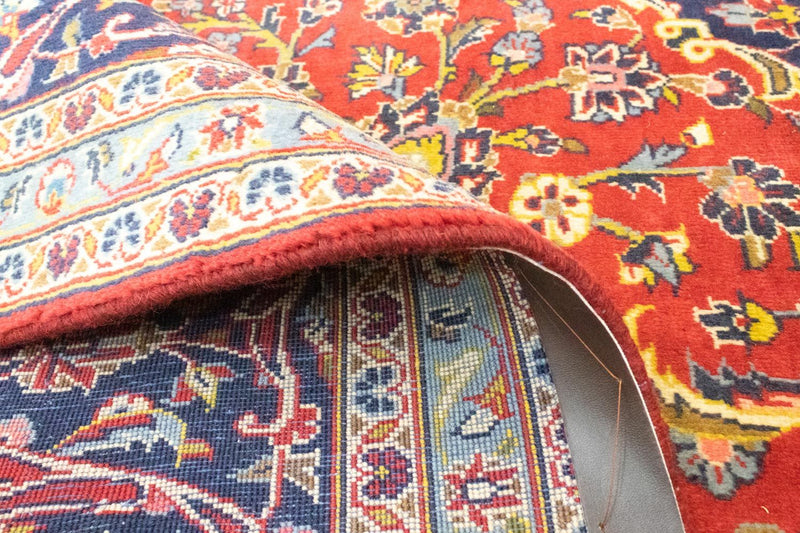 Tappeto Persero - Keshan - 345 x 251 cm - rosso