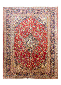 Tappeto Persero - Keshan - 390 x 297 cm - rosso