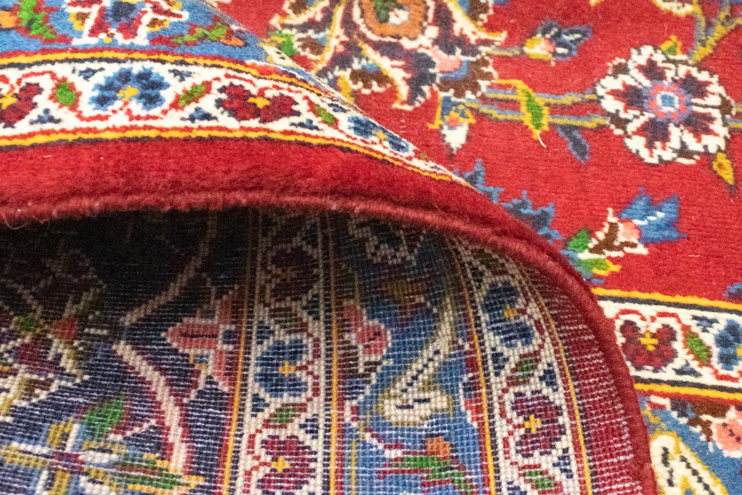Tappeto Persero - Keshan - 391 x 294 cm - rosso