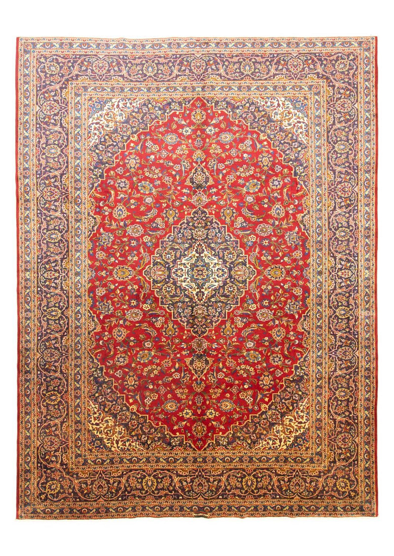 Tappeto Persero - Keshan - 400 x 295 cm - rosso