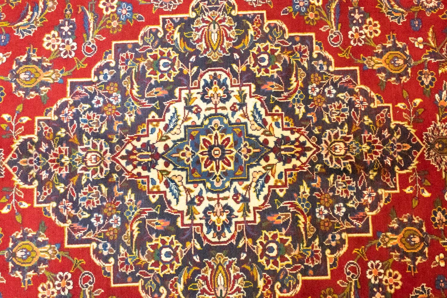 Tappeto Persero - Keshan - 400 x 295 cm - rosso