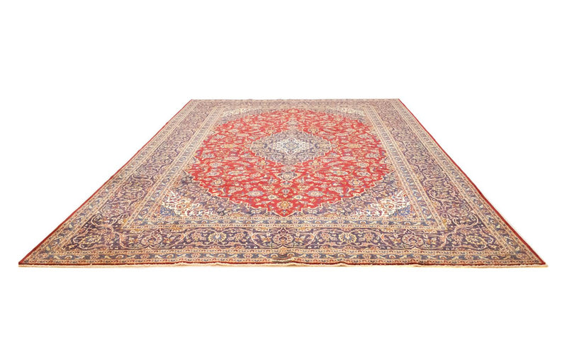 Tappeto Persero - Keshan - 400 x 295 cm - rosso