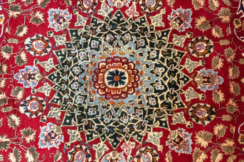 Tappeto Persero - Keshan - 345 x 249 cm - rosso