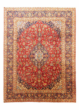 Tappeto Persero - Keshan - 402 x 297 cm - rosso