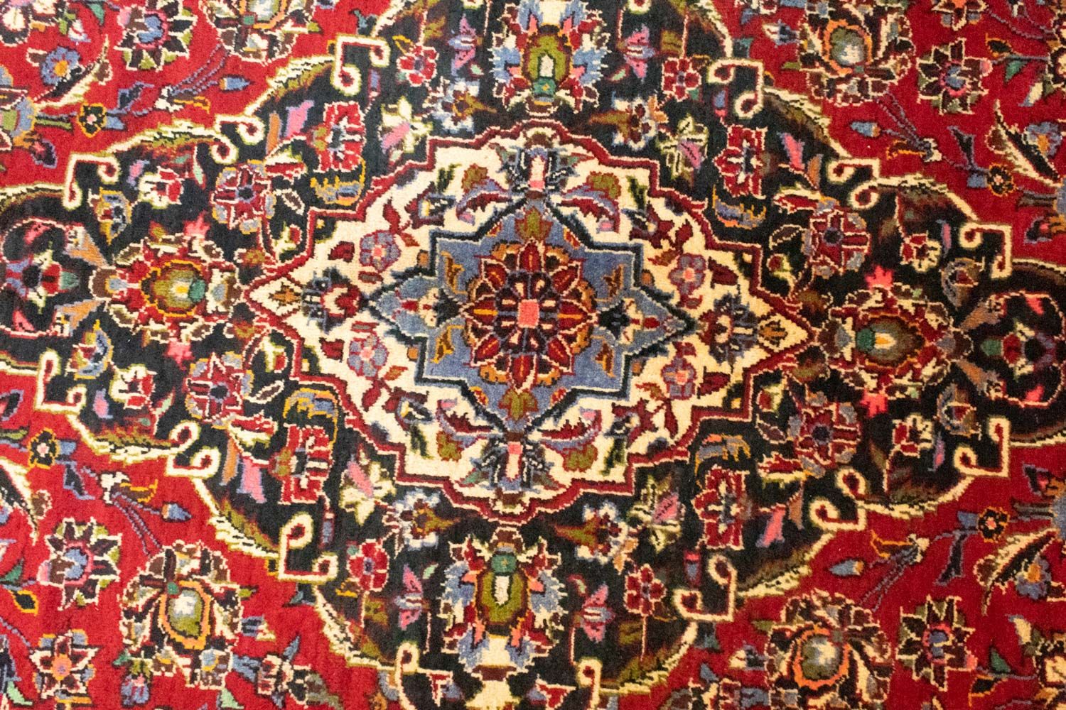 Tappeto Persero - Keshan - 415 x 298 cm - rosso