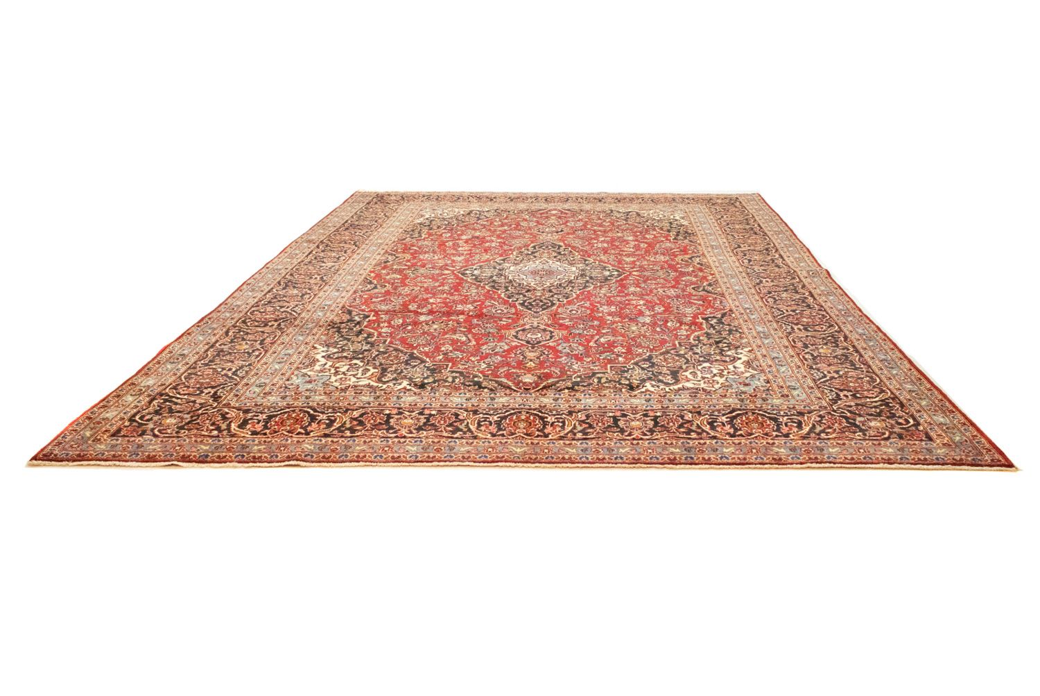 Tappeto Persero - Keshan - 415 x 298 cm - rosso
