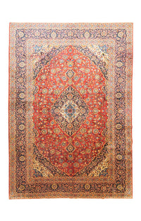 Tappeto Persero - Keshan - 410 x 310 cm - rosso