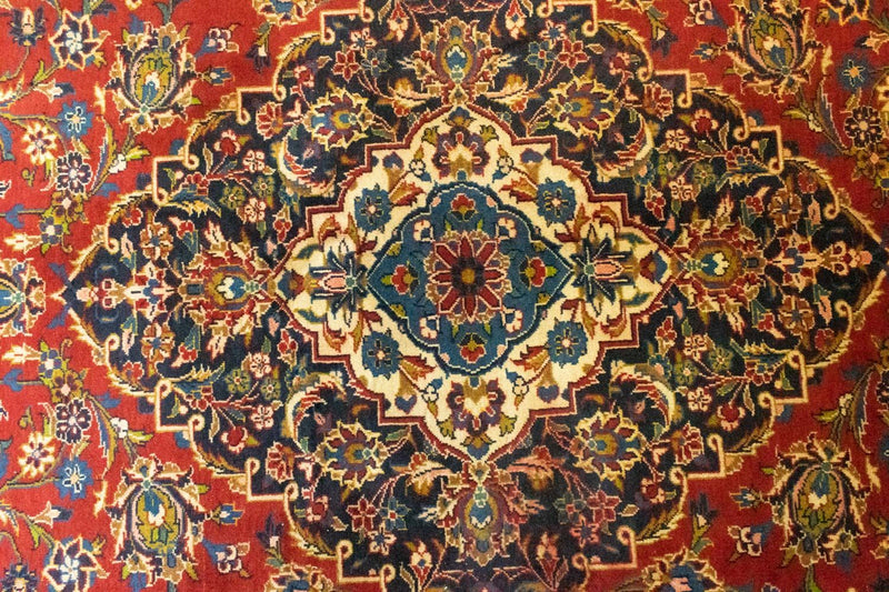 Tappeto Persero - Keshan - 410 x 310 cm - rosso