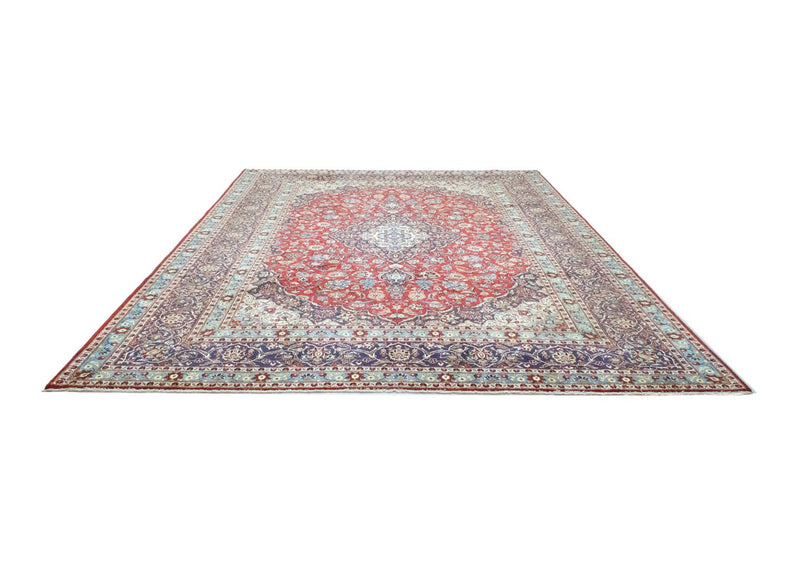 Tappeto Persero - Keshan - 384 x 280 cm - rosso