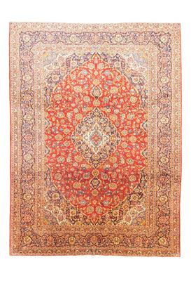 Tappeto Persero - Keshan - 406 x 307 cm - arancione