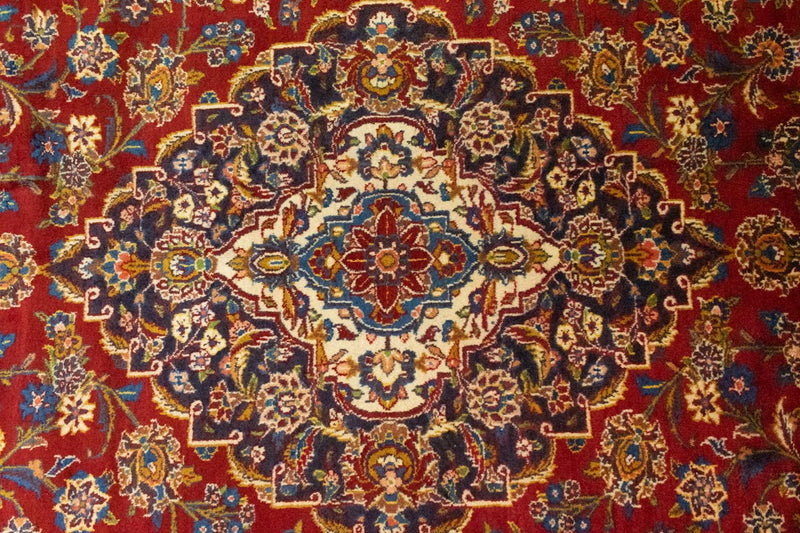 Tappeto Persero - Keshan - 406 x 307 cm - arancione