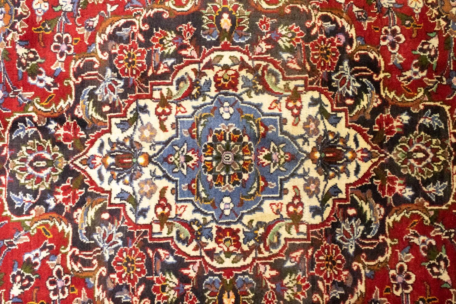 Tappeto Persero - Keshan - 420 x 291 cm - rosso