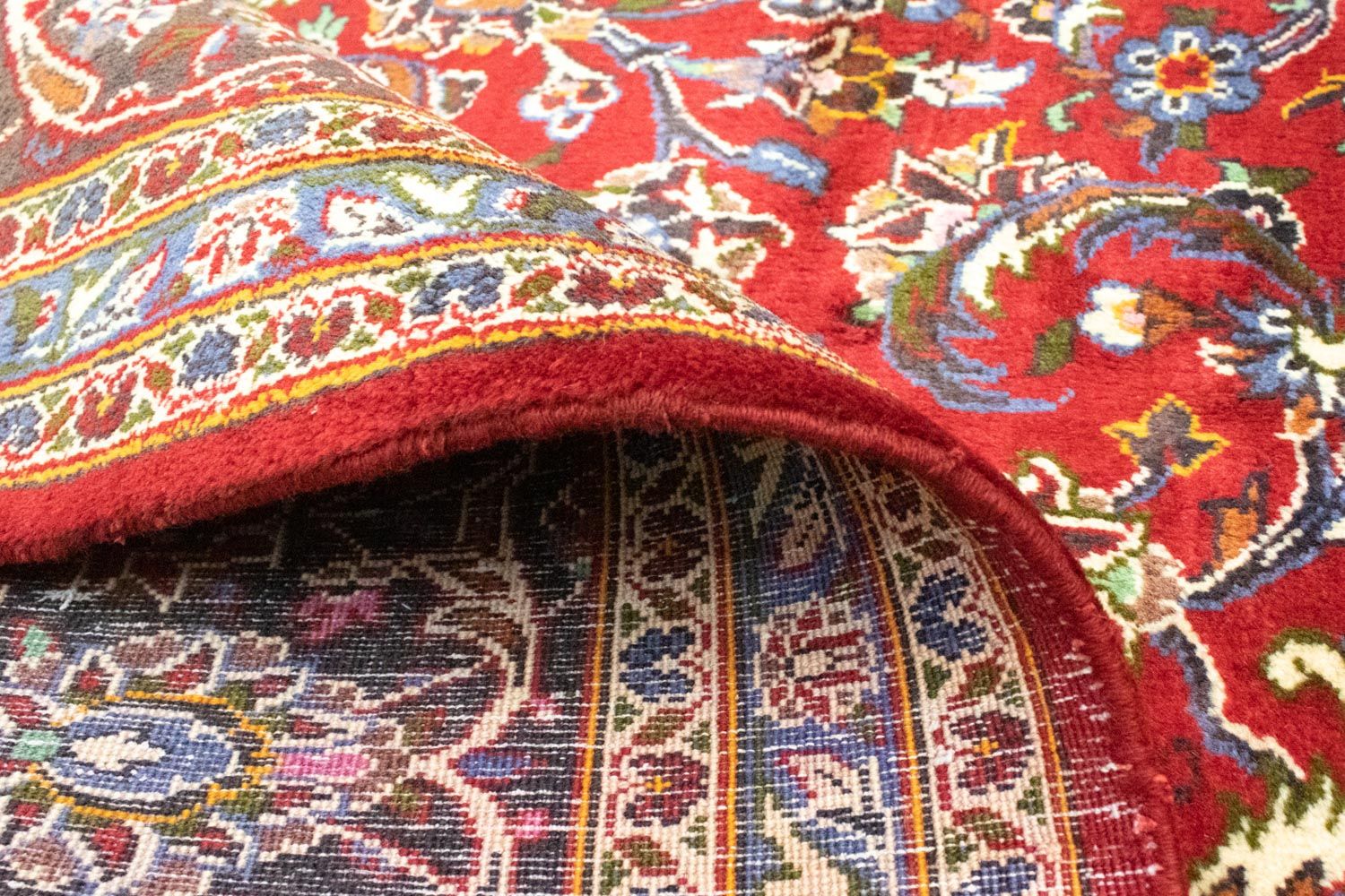Tappeto Persero - Keshan - 420 x 291 cm - rosso