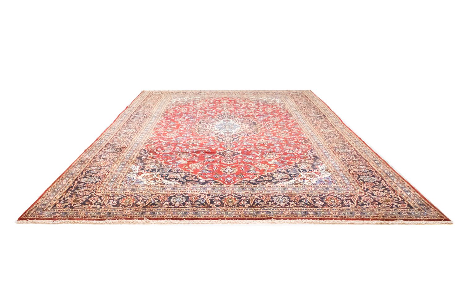 Tappeto Persero - Keshan - 420 x 291 cm - rosso