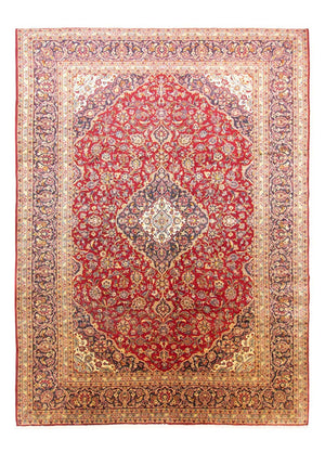 Tappeto Persero - Keshan - 412 x 300 cm - rosso