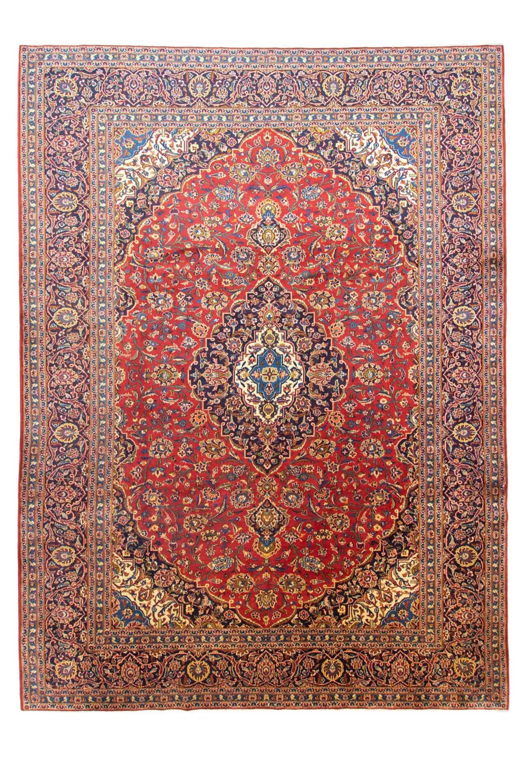 Tappeto Persero - Keshan - 417 x 304 cm - ruggine