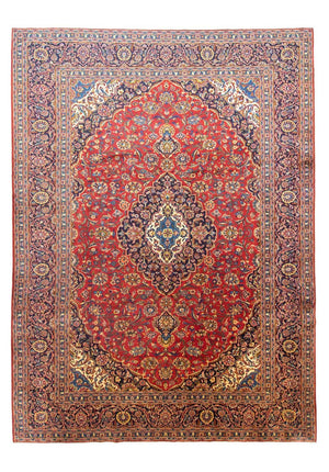 Tappeto Persero - Keshan - 417 x 304 cm - ruggine