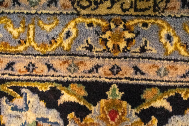 Tappeto Persero - Keshan - 410 x 311 cm - blu