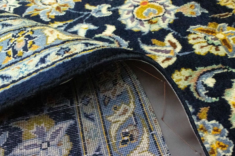 Tappeto Persero - Keshan - 431 x 308 cm - blu