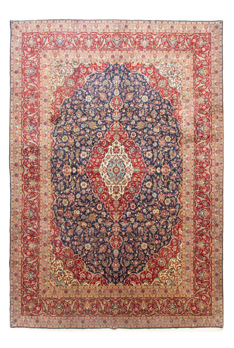 Tappeto Persero - Keshan - 433 x 300 cm - blu