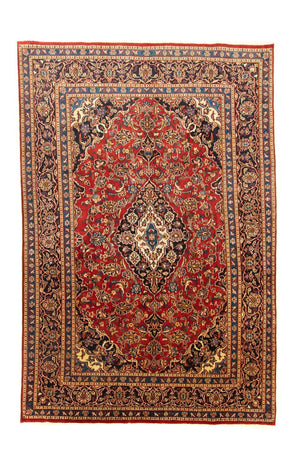 Tappeto Persero - Keshan - 311 x 200 cm - rosso