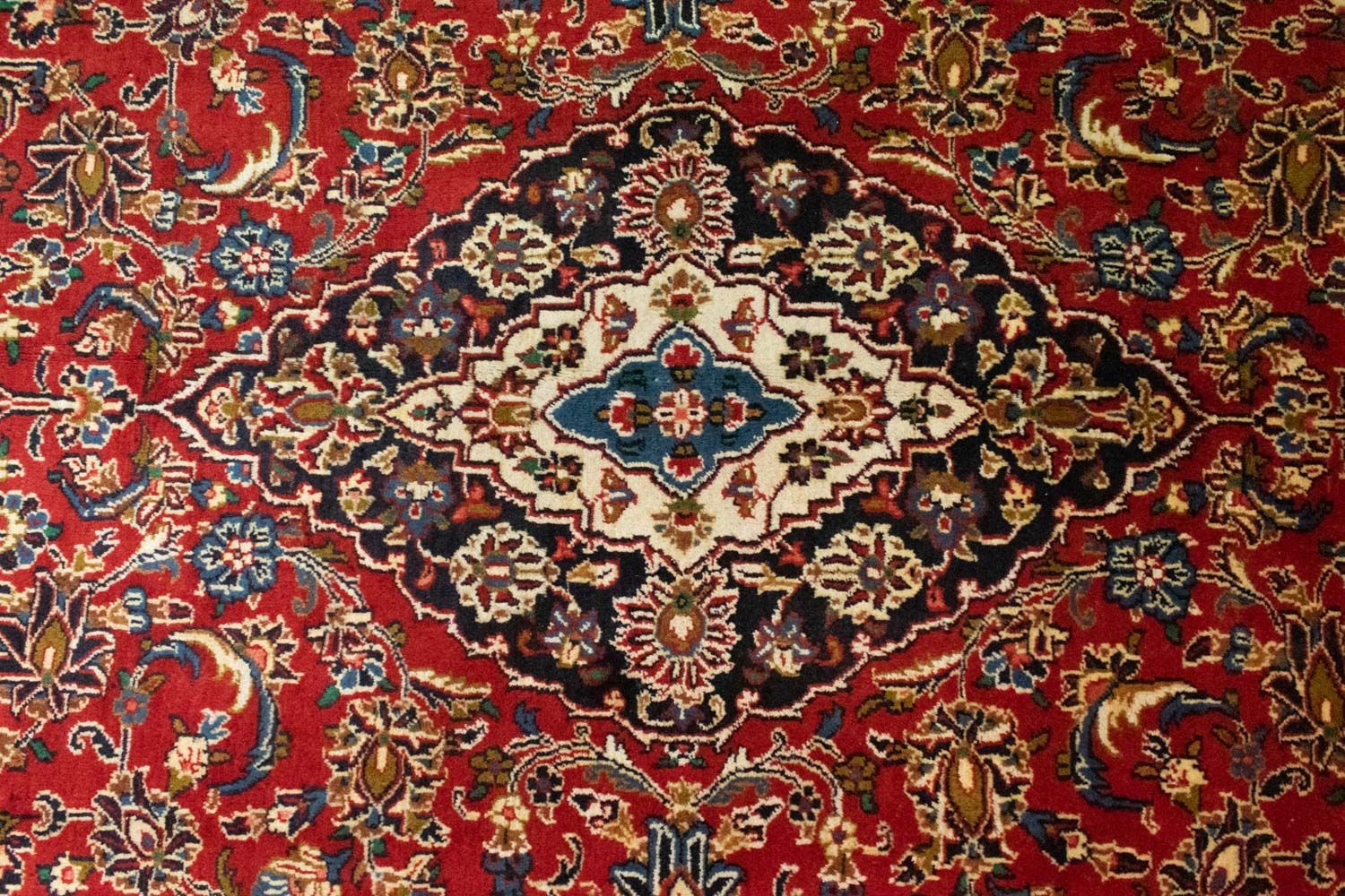 Tappeto Persero - Keshan - 311 x 200 cm - rosso