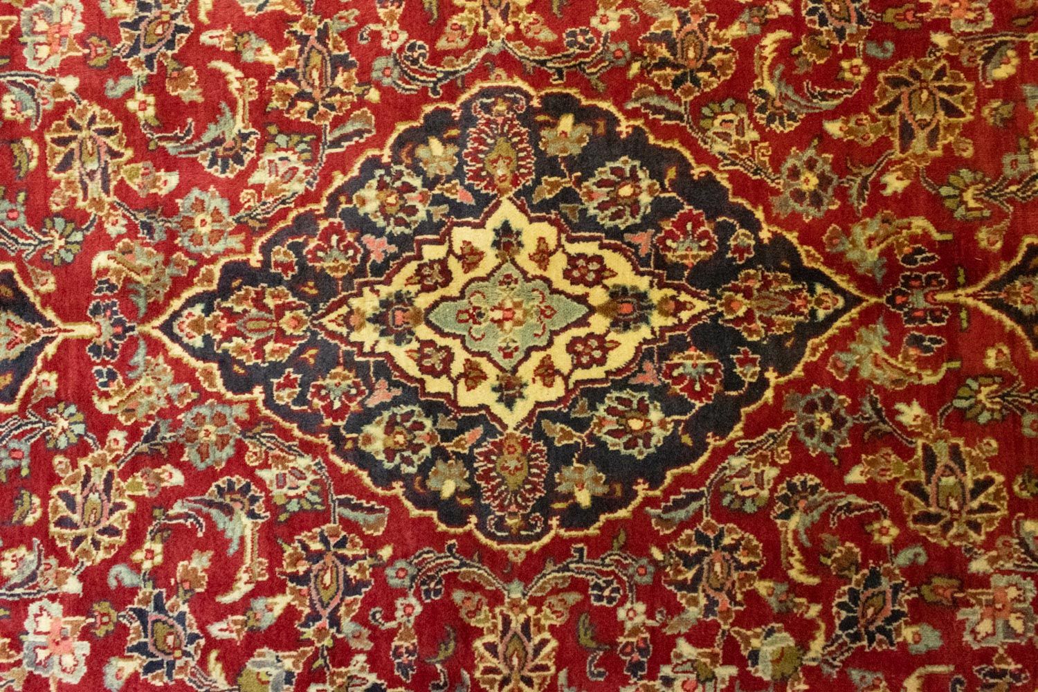 Tappeto Persero - Keshan - 290 x 200 cm - rosso