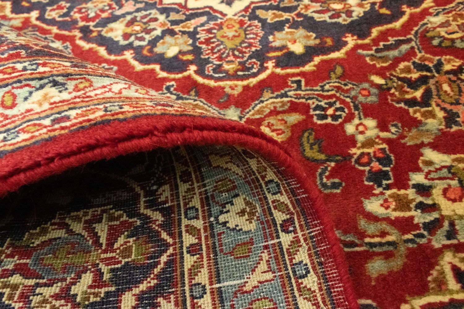 Tappeto Persero - Keshan - 290 x 200 cm - rosso