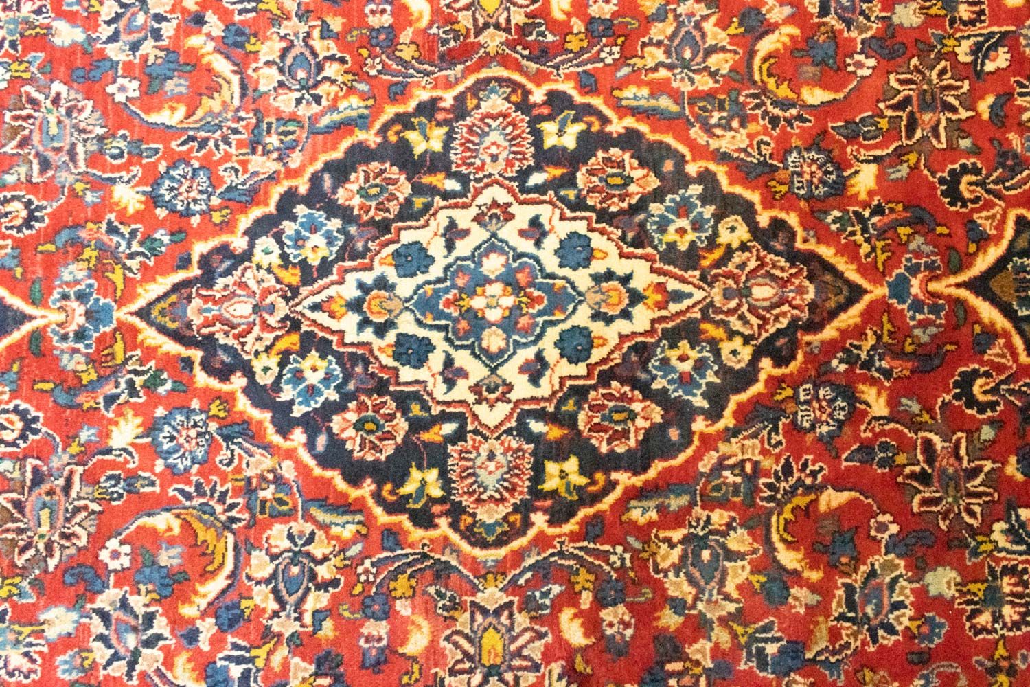 Tappeto Persero - Keshan - 284 x 198 cm - arancione
