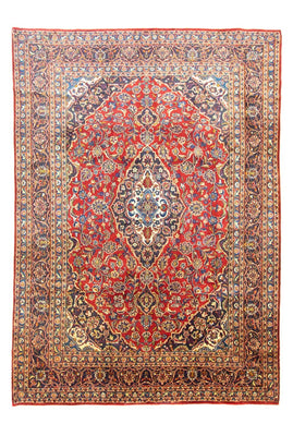 Tappeto Persero - Keshan - 335 x 240 cm - rosso