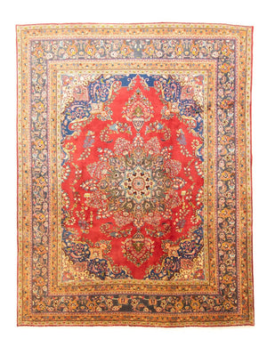 Tappeto Persero - Classico - 321 x 261 cm - arancione