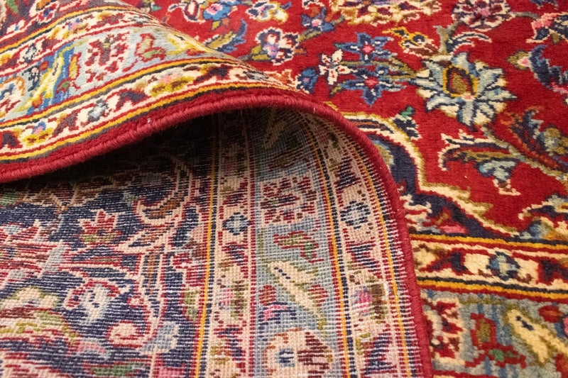 Tappeto Persero - Keshan - 401 x 294 cm - rosso