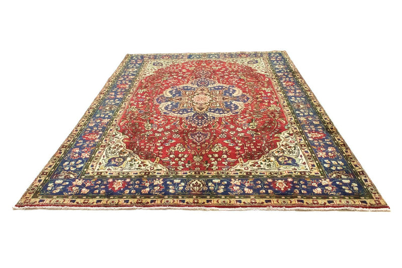 Tappeto Persero - Tabriz - 302 x 212 cm - rosso