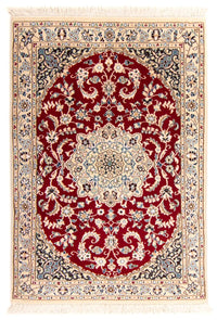Tappeto Persero - Nain - Reale - 148 x 96 cm - rosso scuro