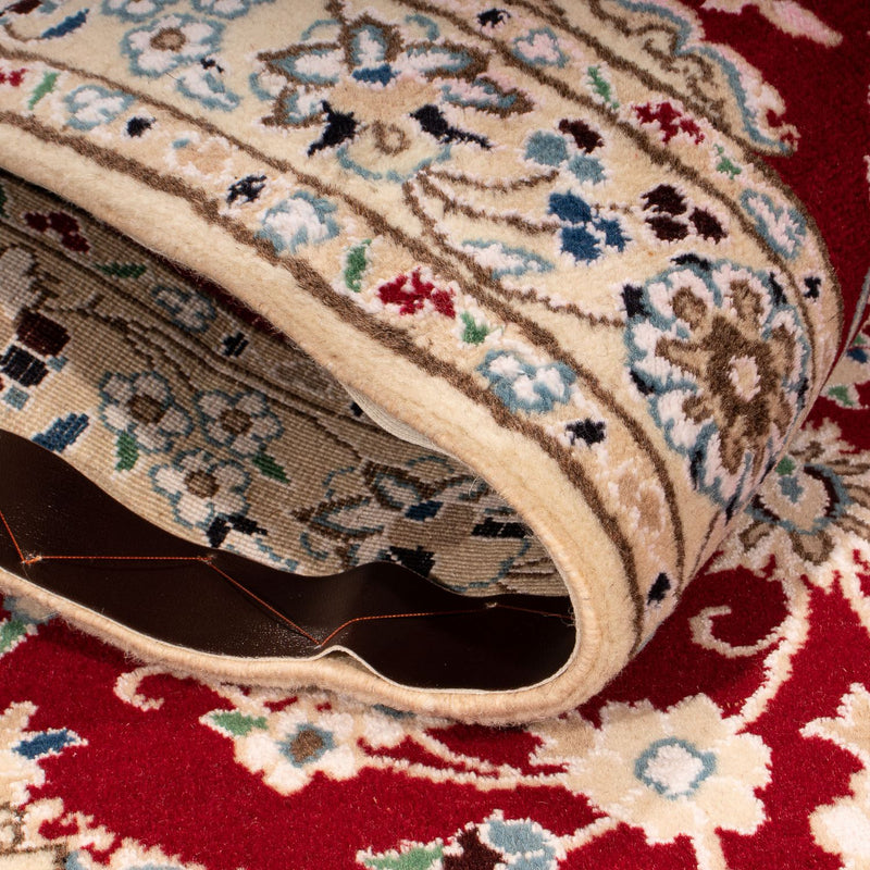 Tappeto Persero - Nain - Reale - 148 x 96 cm - rosso scuro