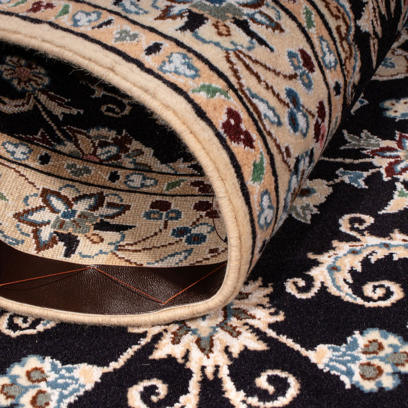 Tappeto Persero - Nain - Reale - 156 x 98 cm - blu scuro