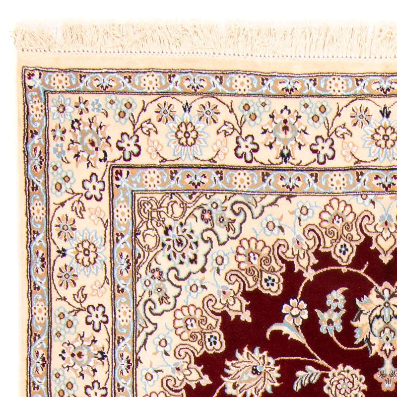 Tappeto Persero - Nain - Reale - 241 x 153 cm - rosso scuro