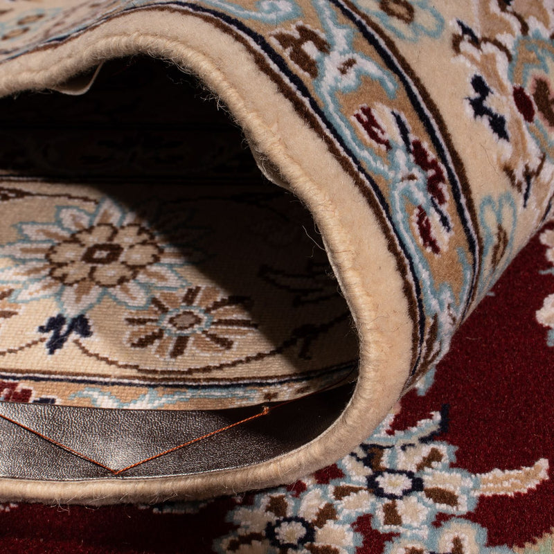 Tappeto Persero - Nain - Reale - 241 x 153 cm - rosso scuro