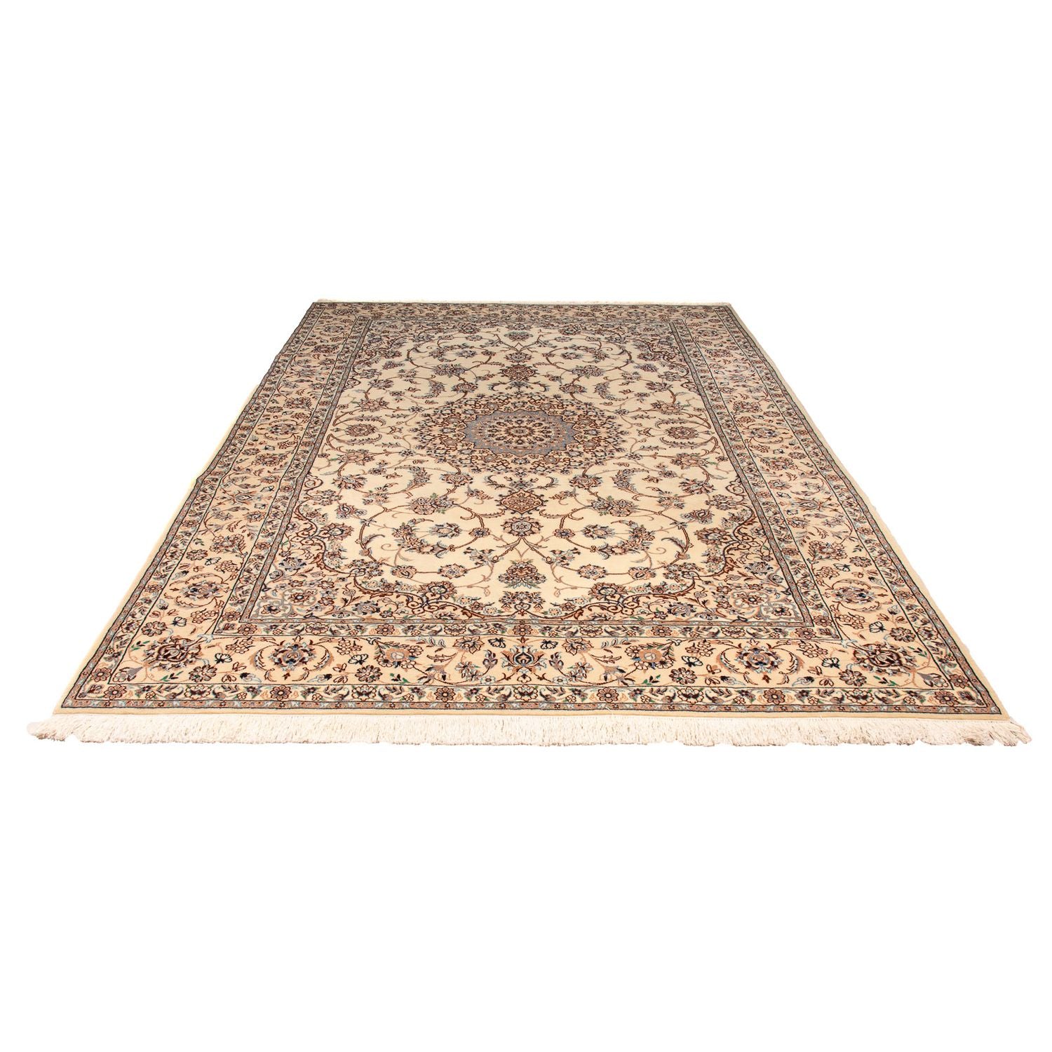 Tappeto Persero - Nain - Reale - 337 x 210 cm - beige