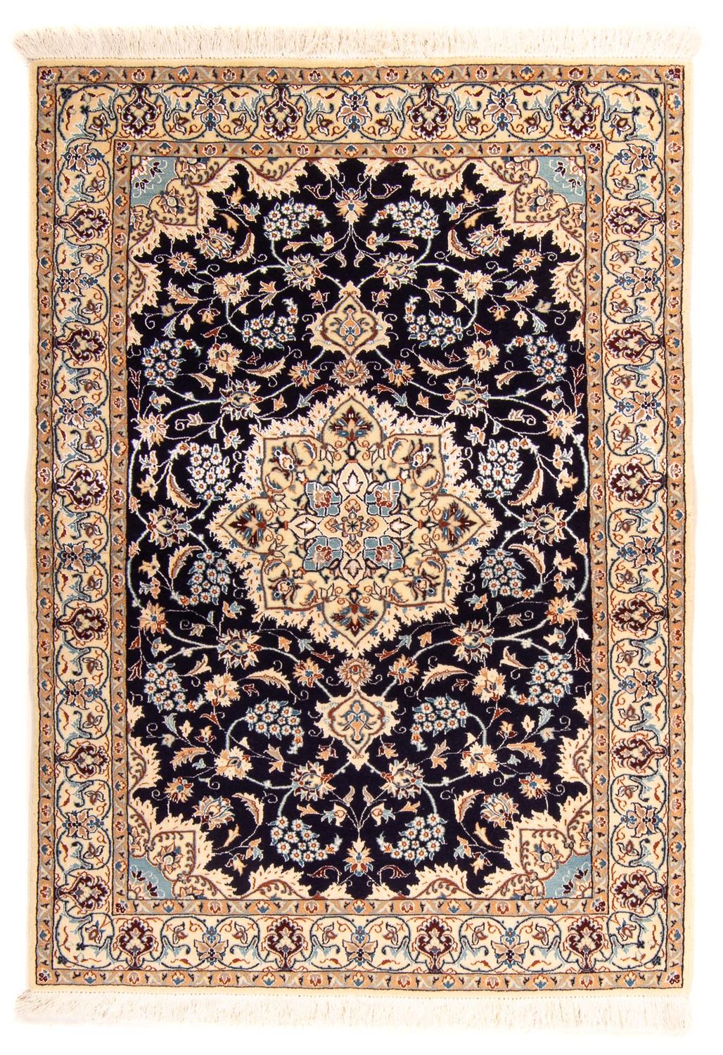 Tappeto Persero - Nain - Premio - 142 x 97 cm - blu scuro
