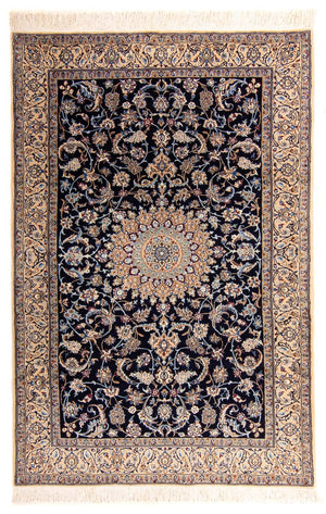Tappeto Persero - Nain - Premio - 205 x 128 cm - blu scuro