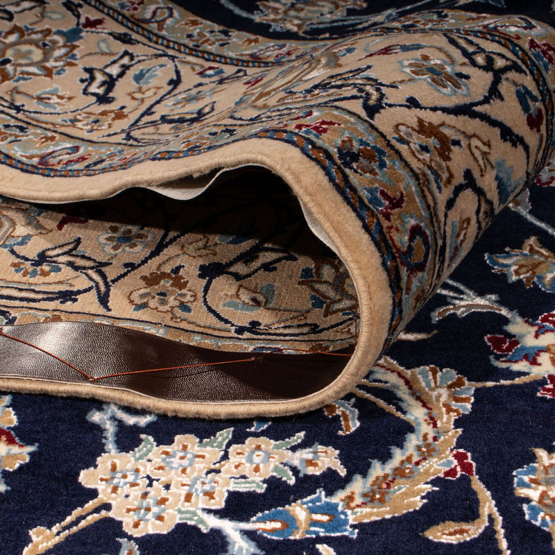 Tappeto Persero - Nain - Premio - 205 x 128 cm - blu scuro