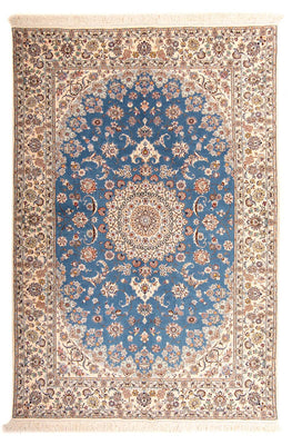 Tappeto Persero - Nain - Premio - 233 x 156 cm - blu scuro