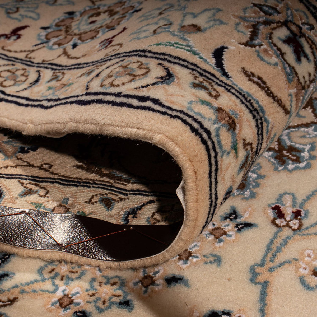 Tappeto Persero - Nain - Reale - 253 x 148 cm - beige