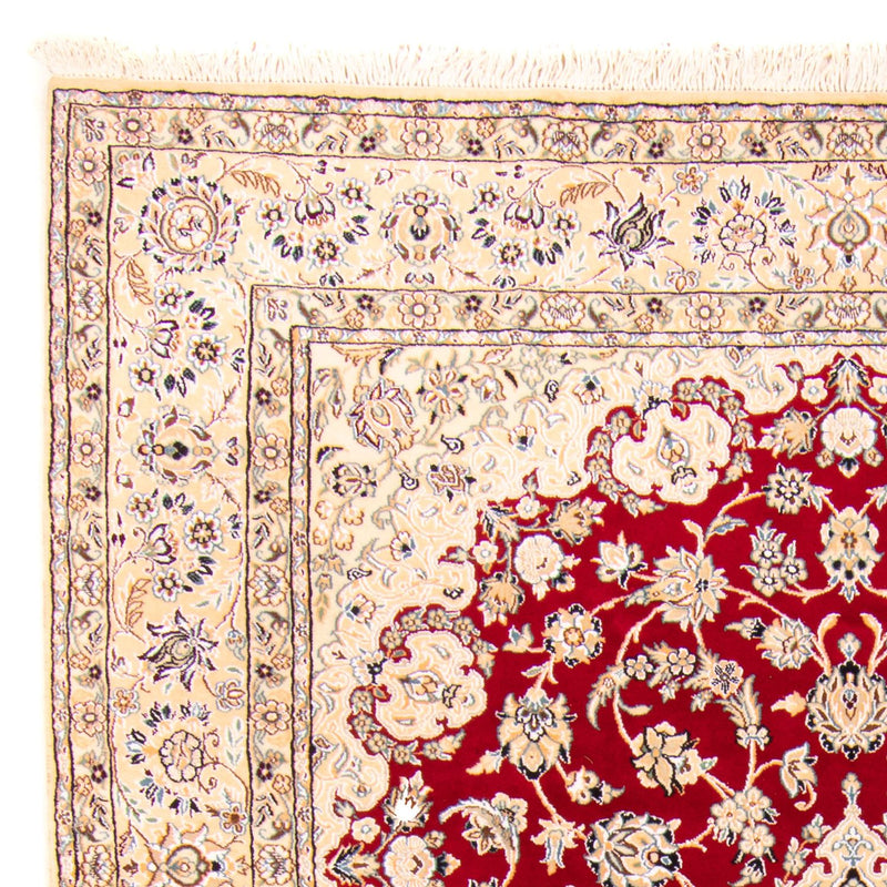 Tappeto Persero - Nain - Reale - 306 x 197 cm - rosso scuro