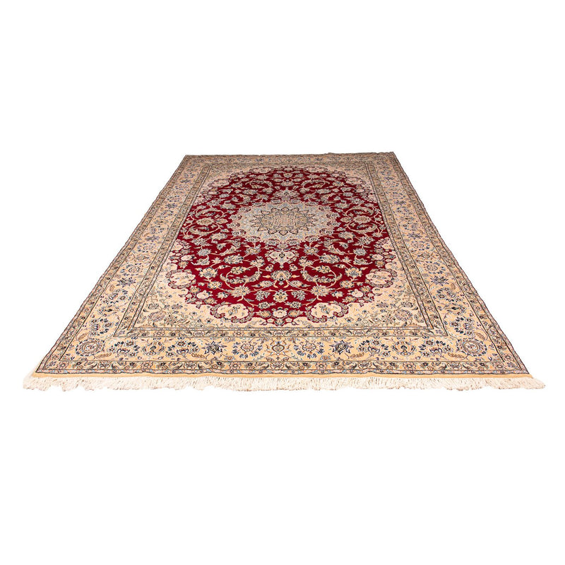 Tappeto Persero - Nain - Reale - 306 x 197 cm - rosso scuro