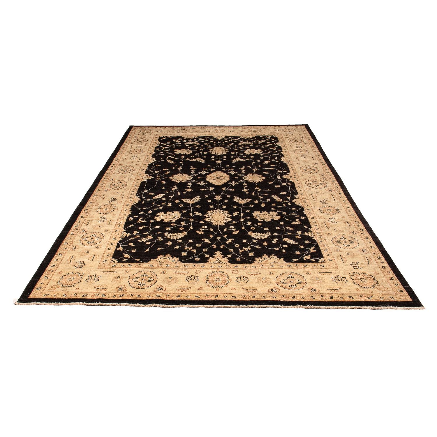 Tappeto Ziegler - 296 x 209 cm - marrone scuro