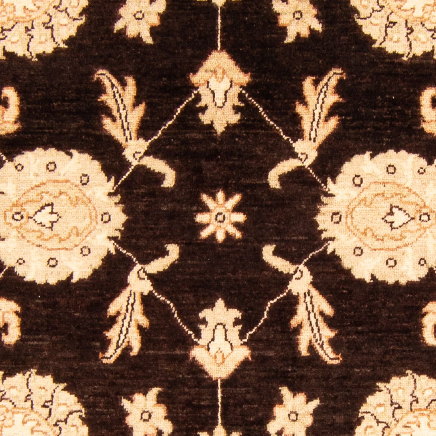 Tappeto Ziegler - 200 x 123 cm - marrone scuro
