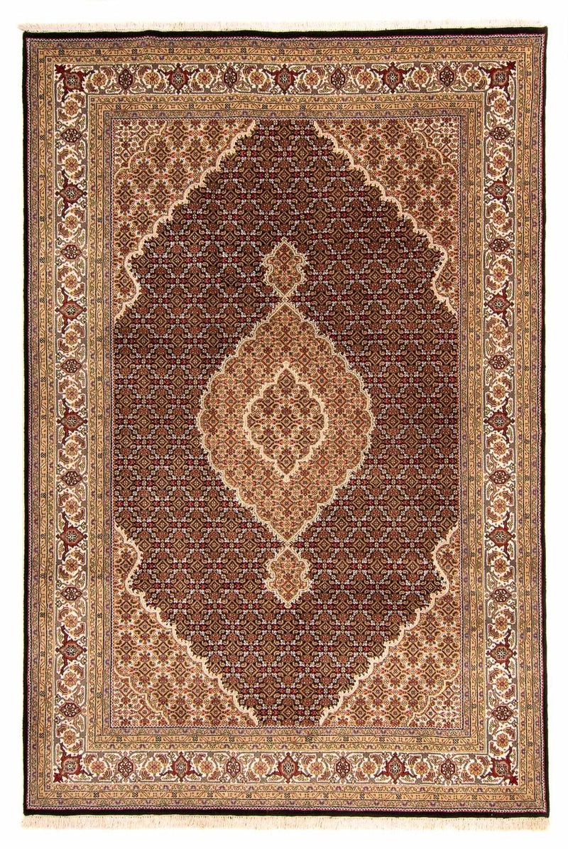 Tappeto Persero - Tabriz - 300 x 200 cm - blu scuro